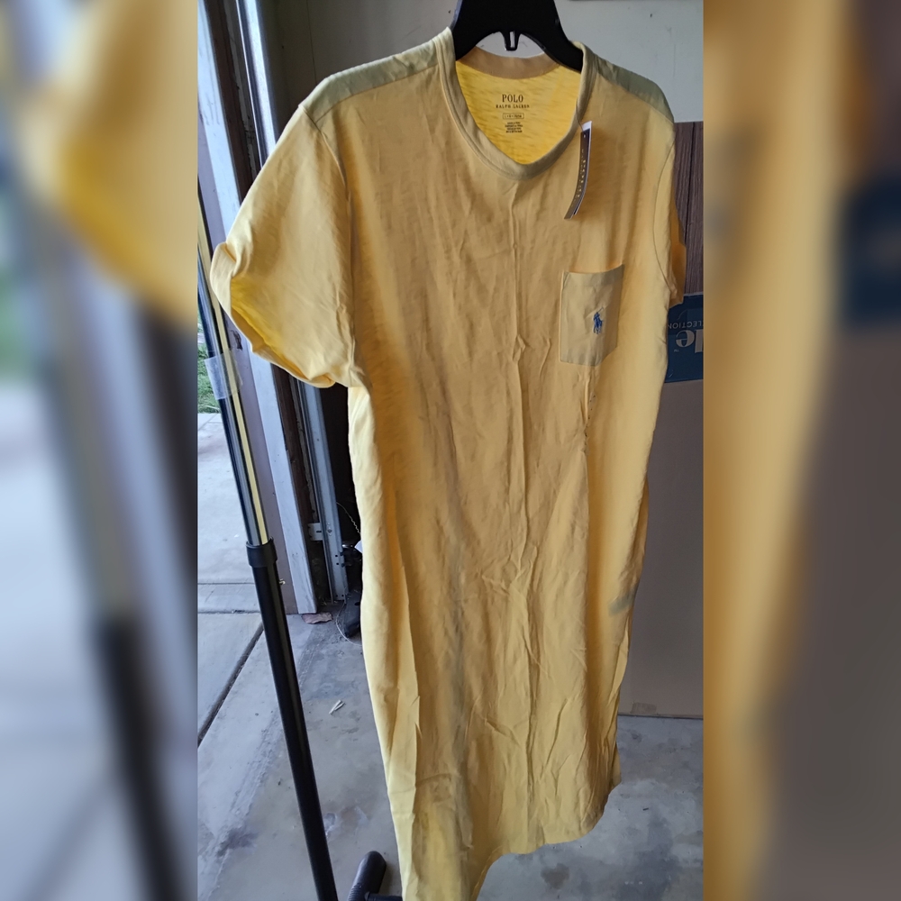 Ralph Lauren Yellow Short Sleeve Tee